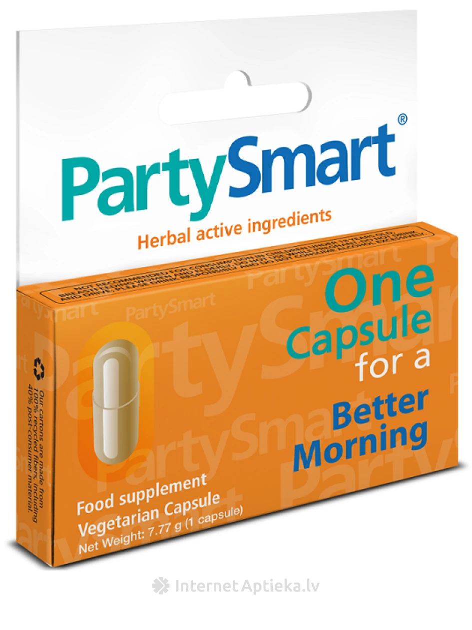 PartySmart, 1 kapsula | internetaptieka.lv
