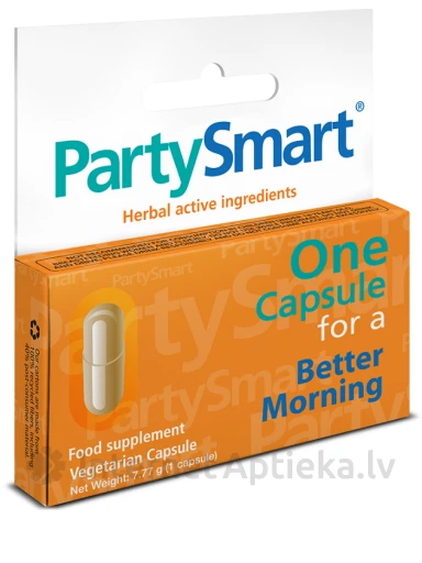 PartySmart, 1 kapsula | internetaptieka.lv