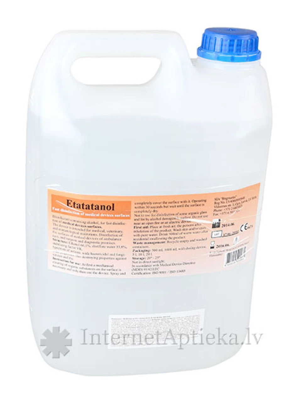 Etatatanols дезинфицирующее средство, 5 л | internetaptieka.lv