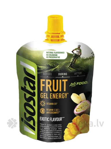 Isostar Želeja Actifood Exotic, 90 g | internetaptieka.lv