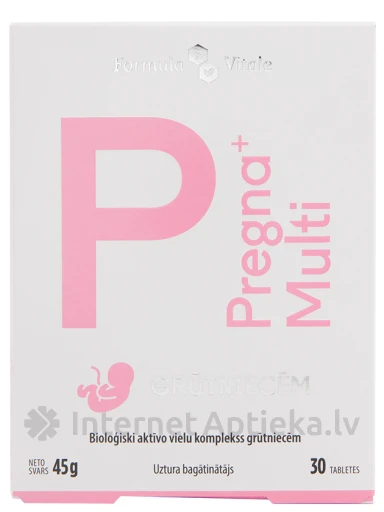 Formula Vitale Pregna+Multi, 30 gb. | internetaptieka.lv
