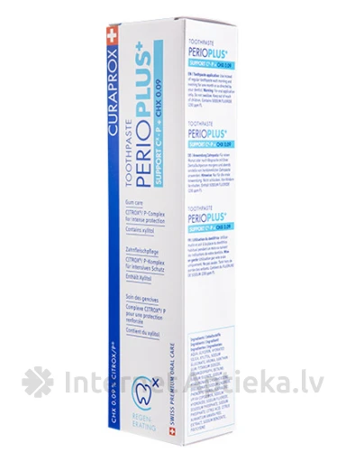 Curaprox Perio plus Support зубная паста, 75 мл | internetaptieka.lv
