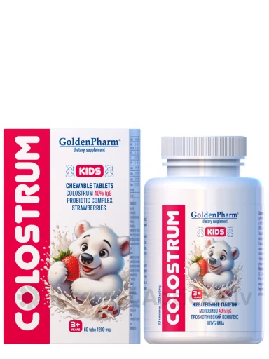 Colostrum, 60 närimistabletid | internetaptieka.lv
