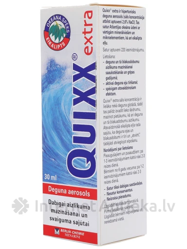 Quixx Extra ninasprei, 30 ml | internetaptieka.lv