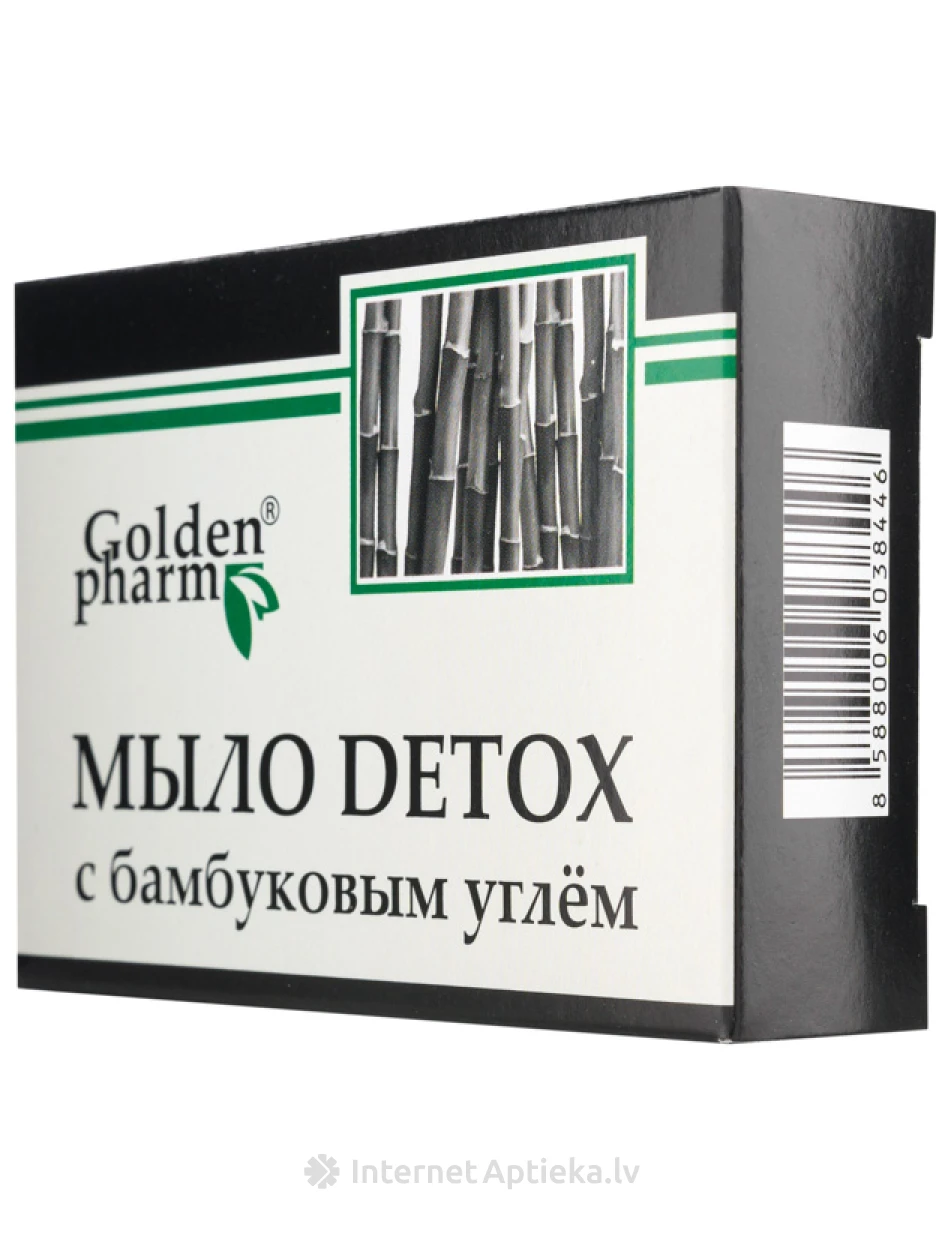 Seebi detox bambusest musta söega, 70 g | internetaptieka.lv