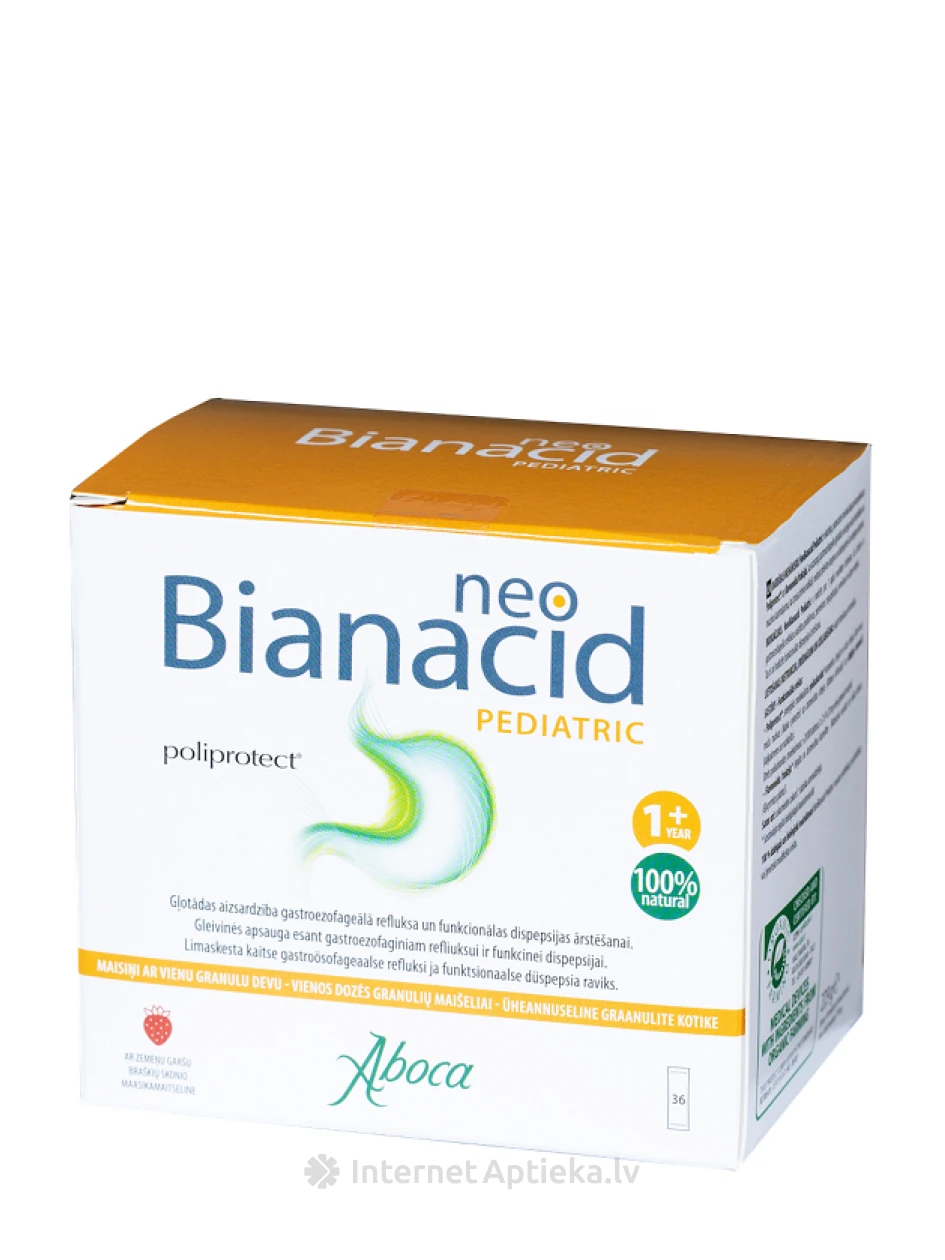 NeoBianacid Pediatric, 36 пакетиков | internetaptieka.lv