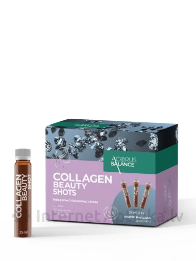 Acorus Balance, Collagen Beauty Shot, 25 мл x 14 шт. | internetaptieka.lv