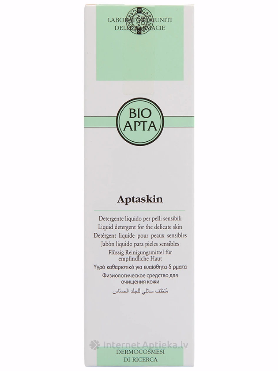 Bioapta Aptaskin pesuvahend igapäevaseks hügieeniks, 200 ml | internetaptieka.lv