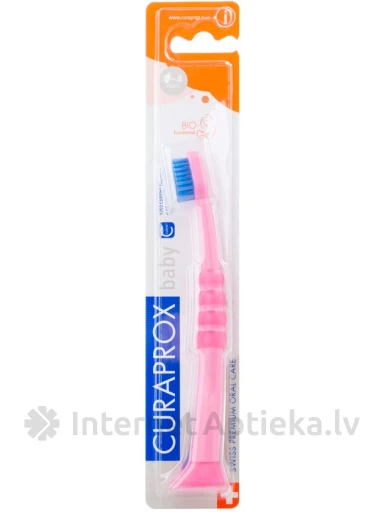 Curaprox Baby hambahari 0-4 aastat | internetaptieka.lv