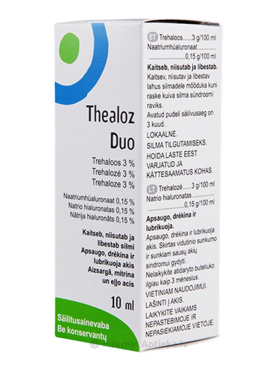 Thea Thealoz Duo acu pilieni, 10 ml | internetaptieka.lv