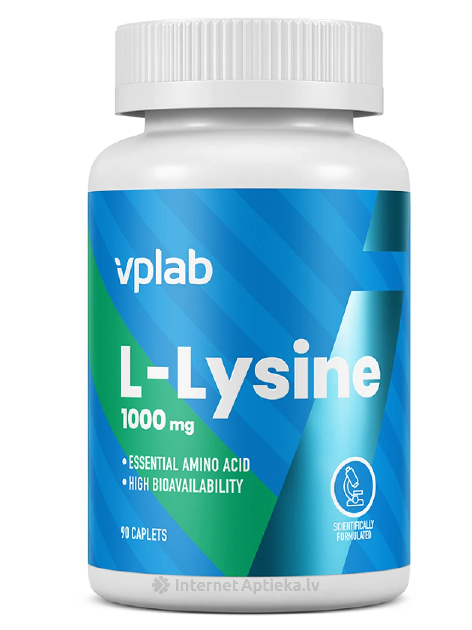 VPLab L-Lysine kapletes, 90 gb. | internetaptieka.lv
