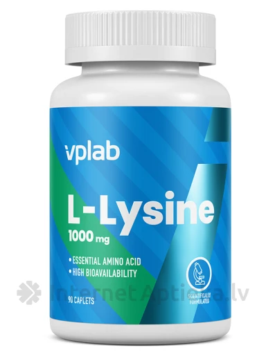 VPLab L-Lysine kapletes, 90 gb. | internetaptieka.lv
