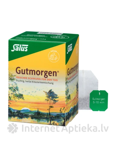 SALUS GUTMORGEN  zāļu tēja "Labrīt", 15 paciņas | internetaptieka.lv