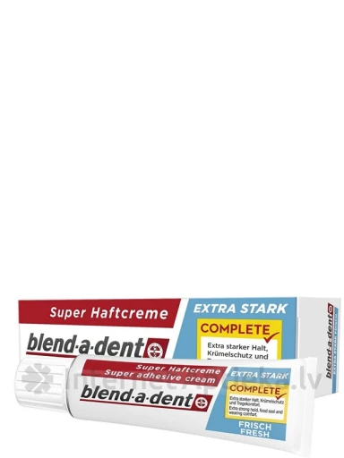 BLEND-A-DENT protēžu līme Extra Stark Fresh Complete, 47 g | internetaptieka.lv