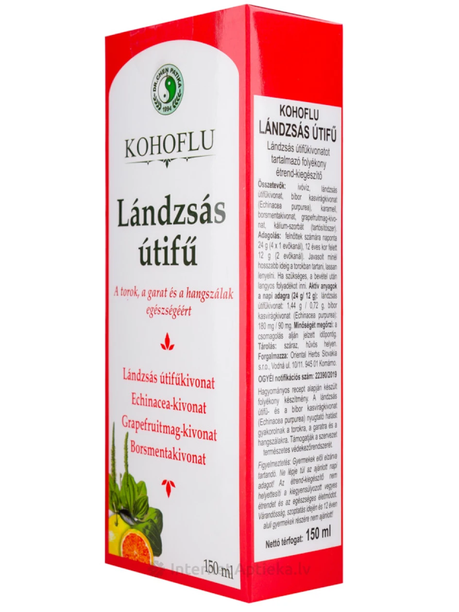 KOHOFLU pretklepus līdzeklis, 150 ml | internetaptieka.lv