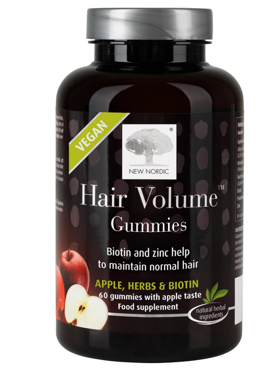 Hair Volume™ Gummies VEGAN pastilas, 60 gb. | internetaptieka.lv