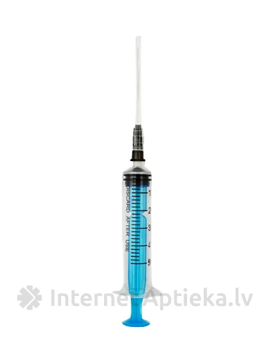 AccuPoint Švirkštas injekcijoms 10ml su adata LS 21G(0,8X40mm), 1 vnt. | internetaptieka.lv