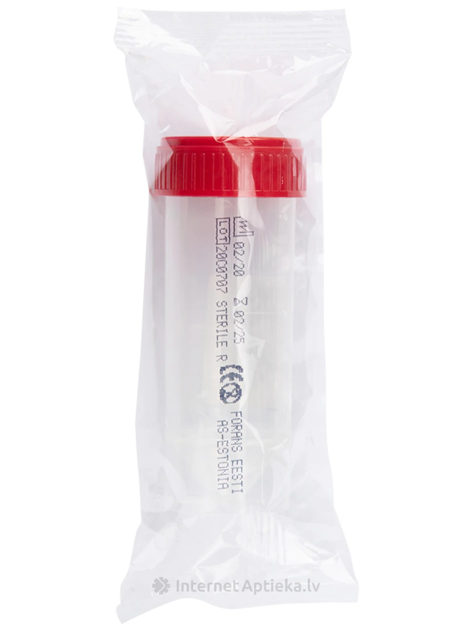 Konteiners universāls - sterils (individuālā iepakojumā), 30 ml | internetaptieka.lv