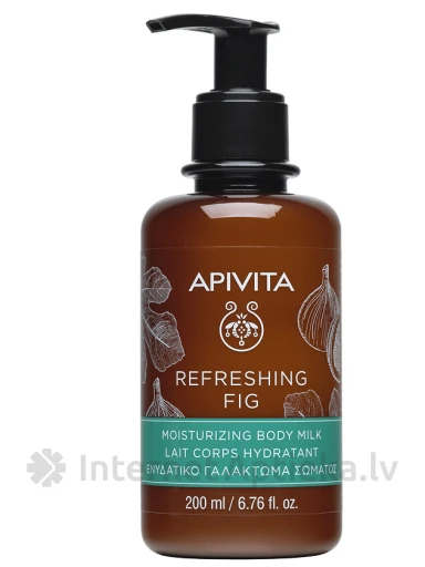 APIVITA kūno kremas su figomis, 200 ml | internetaptieka.lv