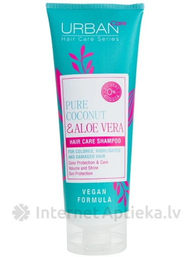 Urban Care шампунь, кокос и aлоэ, 250 мл | internetaptieka.lv