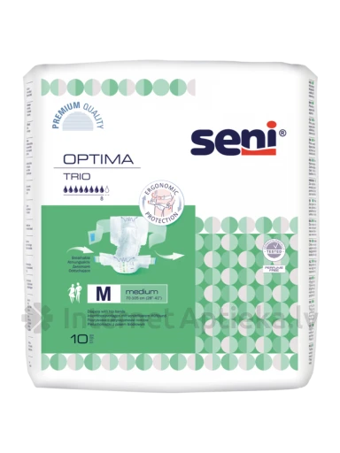 Seni Optima Trio Large поясные подгузники, 10 шт. | internetaptieka.lv