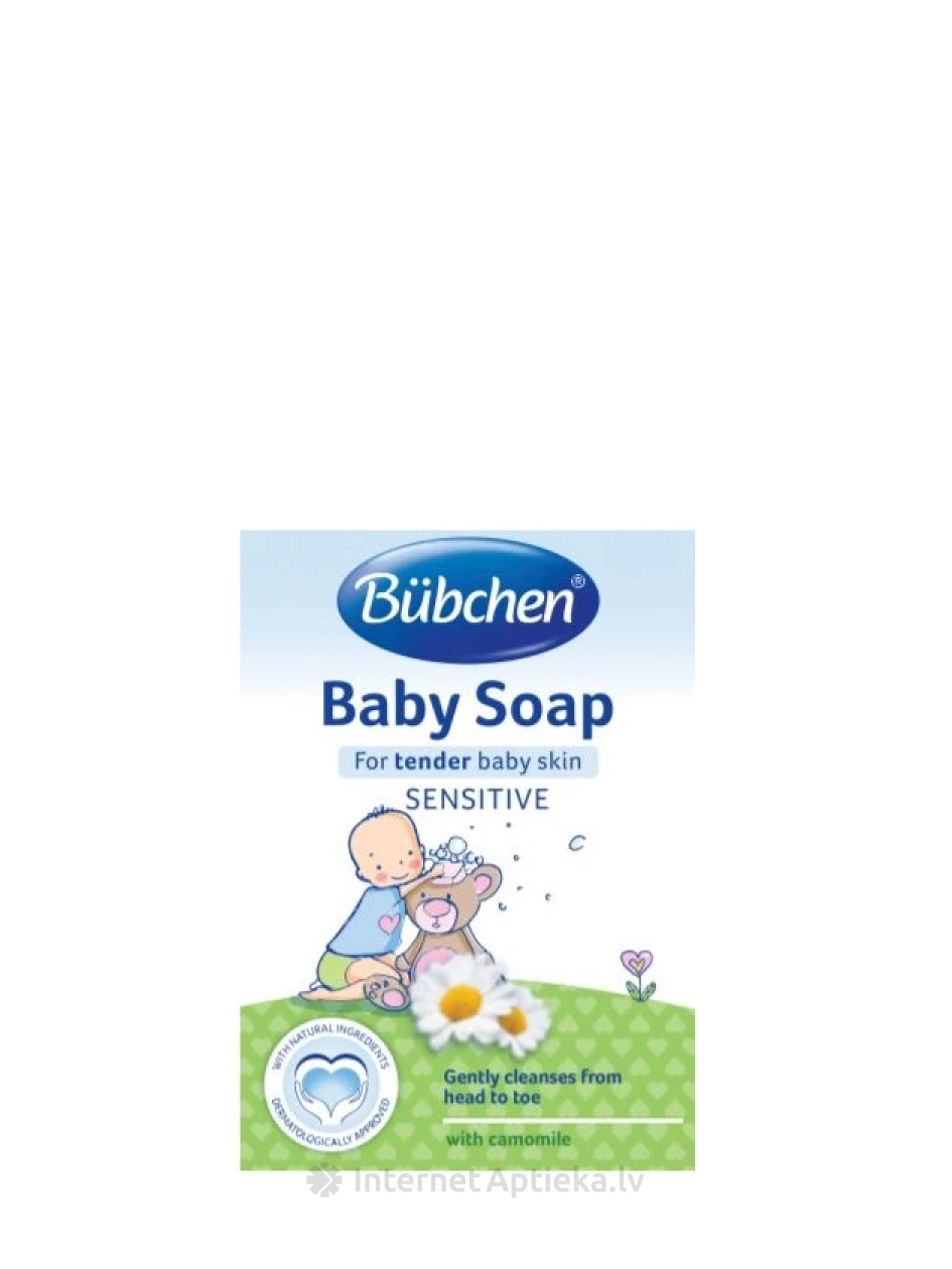 Bubchen мыло для малышей, 125 г | internetaptieka.lv