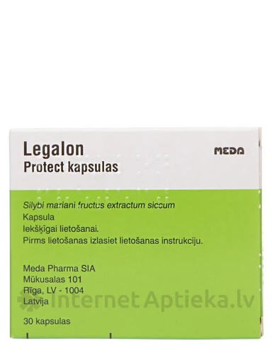 Legalon Protect Madaus, 30 kapsulas | internetaptieka.lv