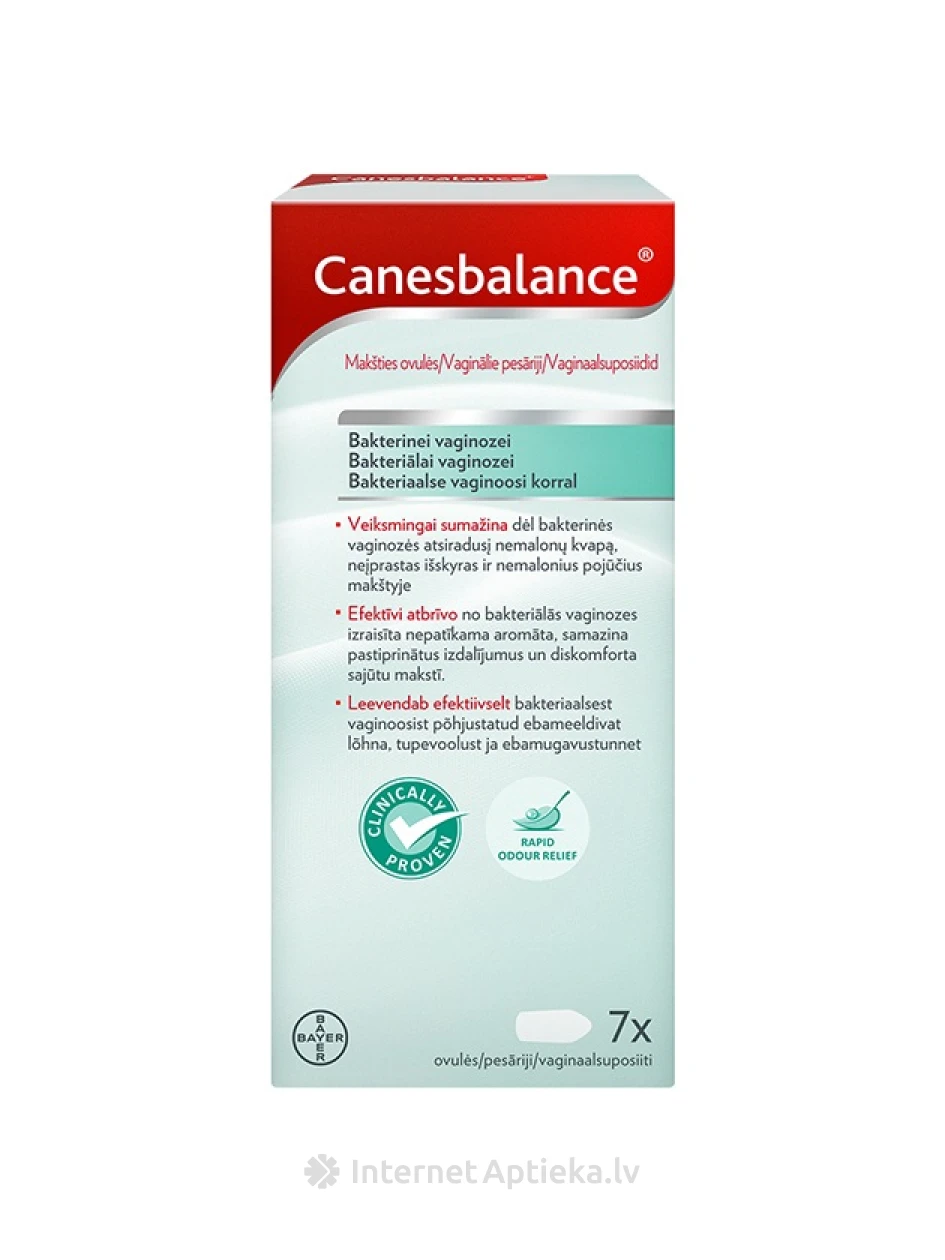 Canesbalance вагинальные пессарии, 7шт