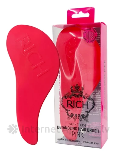 RICH Antistatiska matu suka, rozā, rozā | internetaptieka.lv