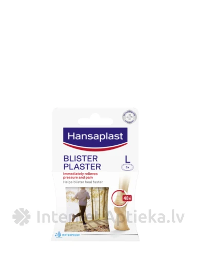 Hansaplast tulznu plāksteri BLISTER PLASTER, 5 gb. | internetaptieka.lv