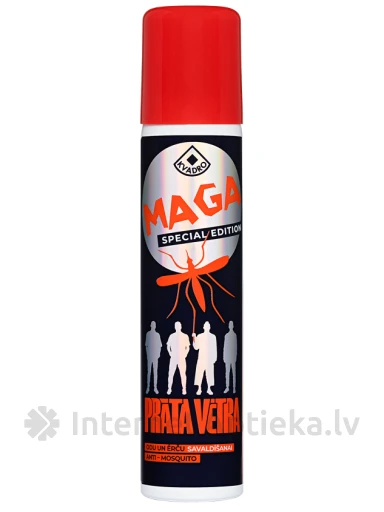 MAGA Prāta Vētra līdzeklis pret odiem un ērcēm, 100 ml | internetaptieka.lv