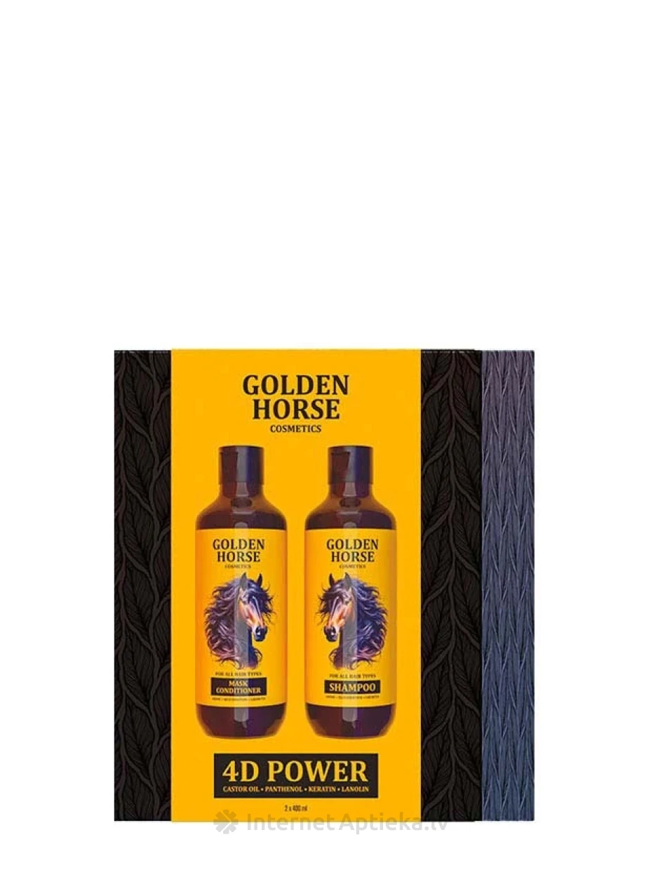 King Horse'i juuksehoolduskomplekt (juuksepalsam), 2 *400 ml | internetaptieka.lv