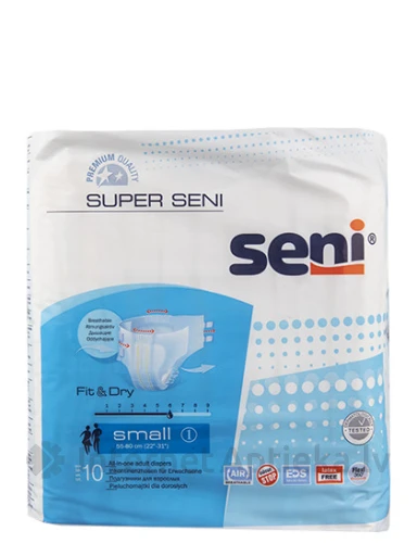 Seni Super Small autiņbiksītes, 10 gb. | internetaptieka.lv