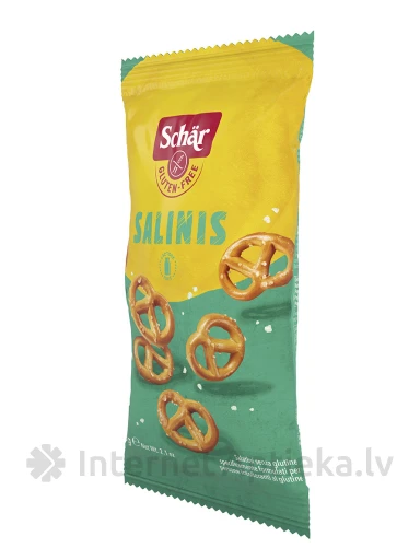 Schär Salinis bezglutēna sāļie kliņģerīši, 60 g | internetaptieka.lv
