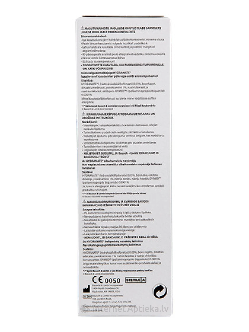 Renu MultiPlus жидкость для контактных линз, 360 мл | internetaptieka.lv