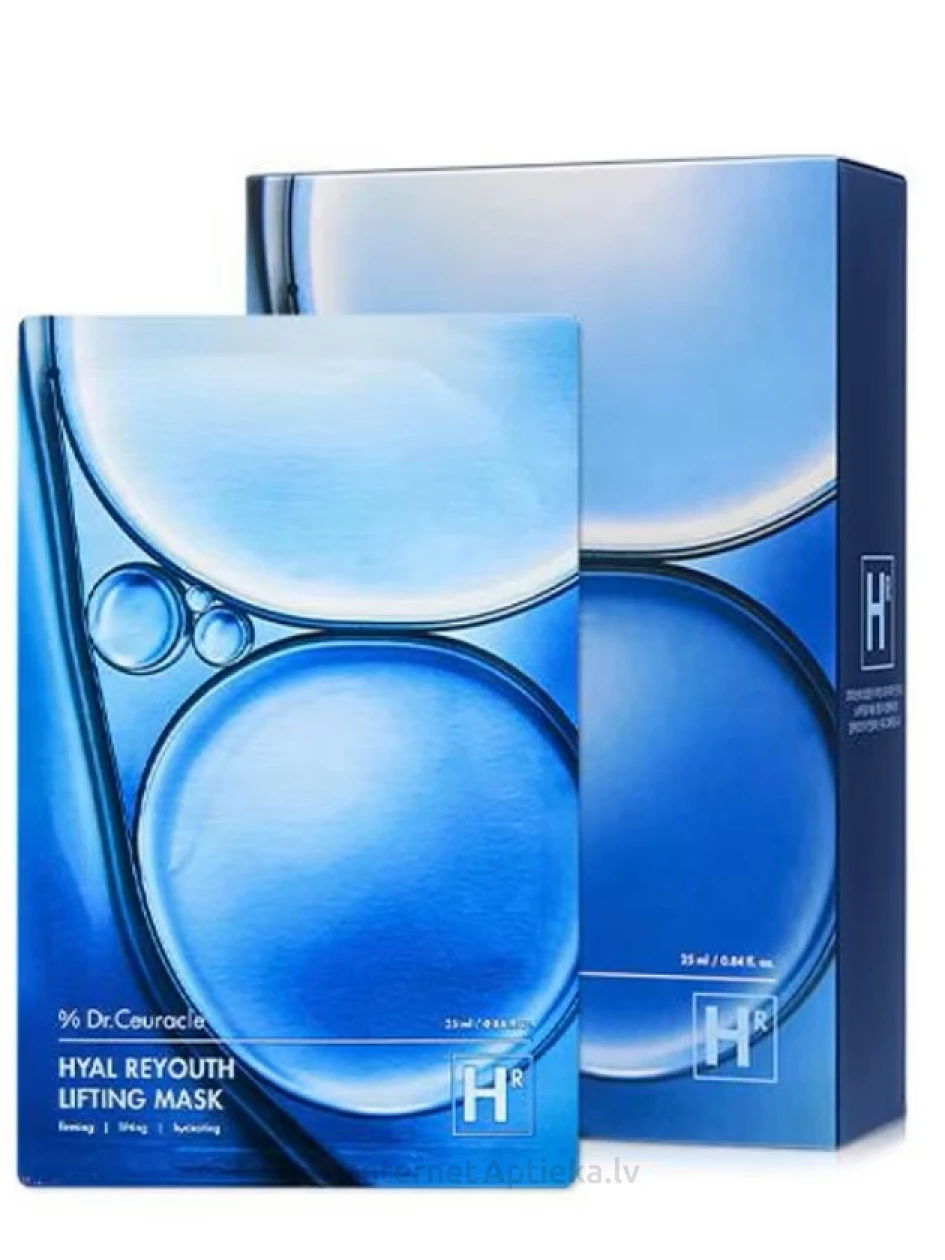 Dr. Ceuracle Hyal Reyouth Liftings auduma maska, 10×25 ml | internetaptieka.lv