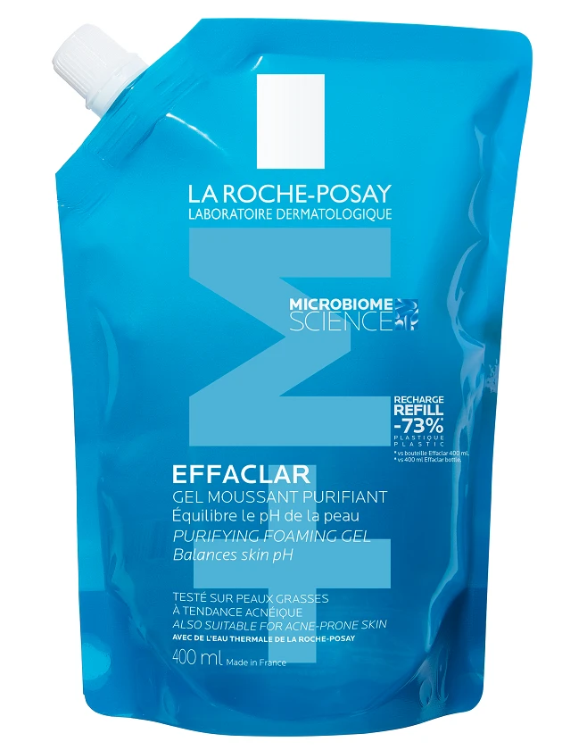 LA ROCHE-POSAY Effaclar attīroša želeja, 400 ml