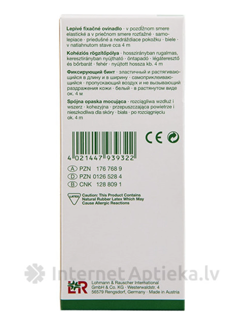 Mollelast Haft  Saite pašlīpoša, 12 cm x 4 m, 1 gb. | internetaptieka.lv