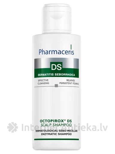 PHARMACERIS DS OCTOPIROX® sebo-micelārs, enzimātisks šampūns, 125ml | internetaptieka.lv