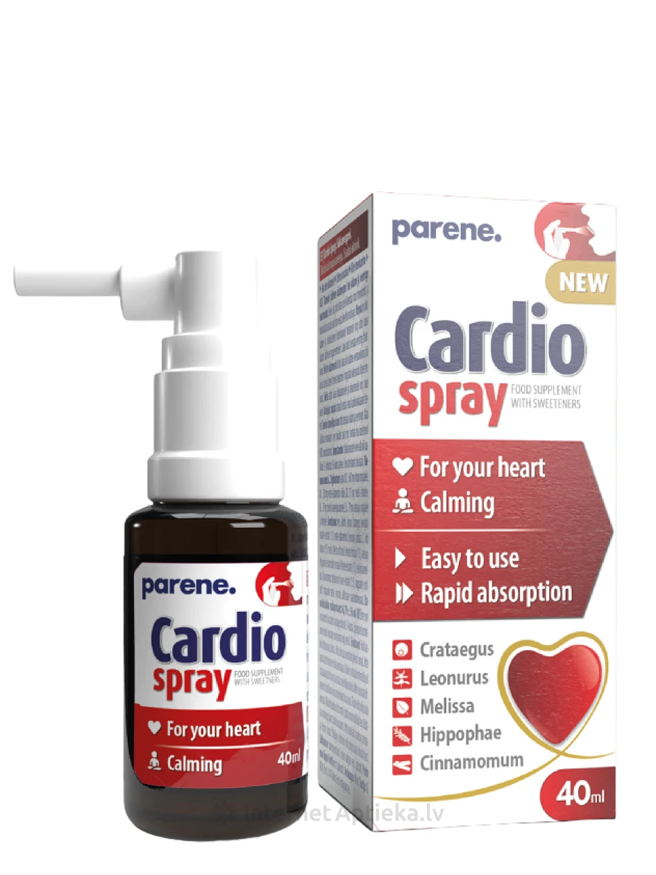 Parene Cardio Спрей, 40 мл | internetaptieka.lv