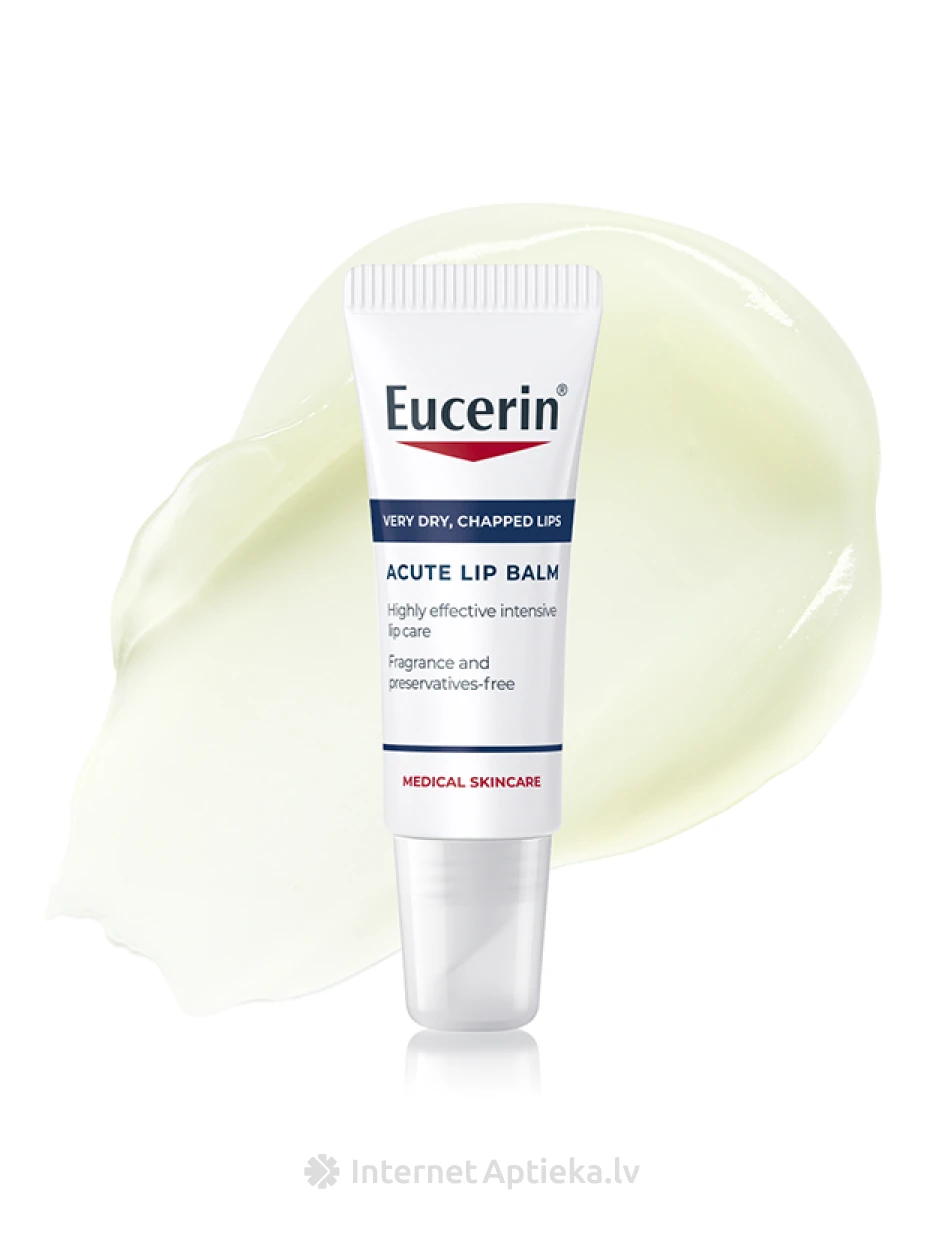 Eucerin Acute Intensive hooldus huulepalsam, 10 ml | internetaptieka.lv