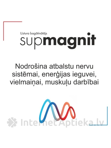 Supmagnit Magnijs 364 mg, 30 tabletes | internetaptieka.lv