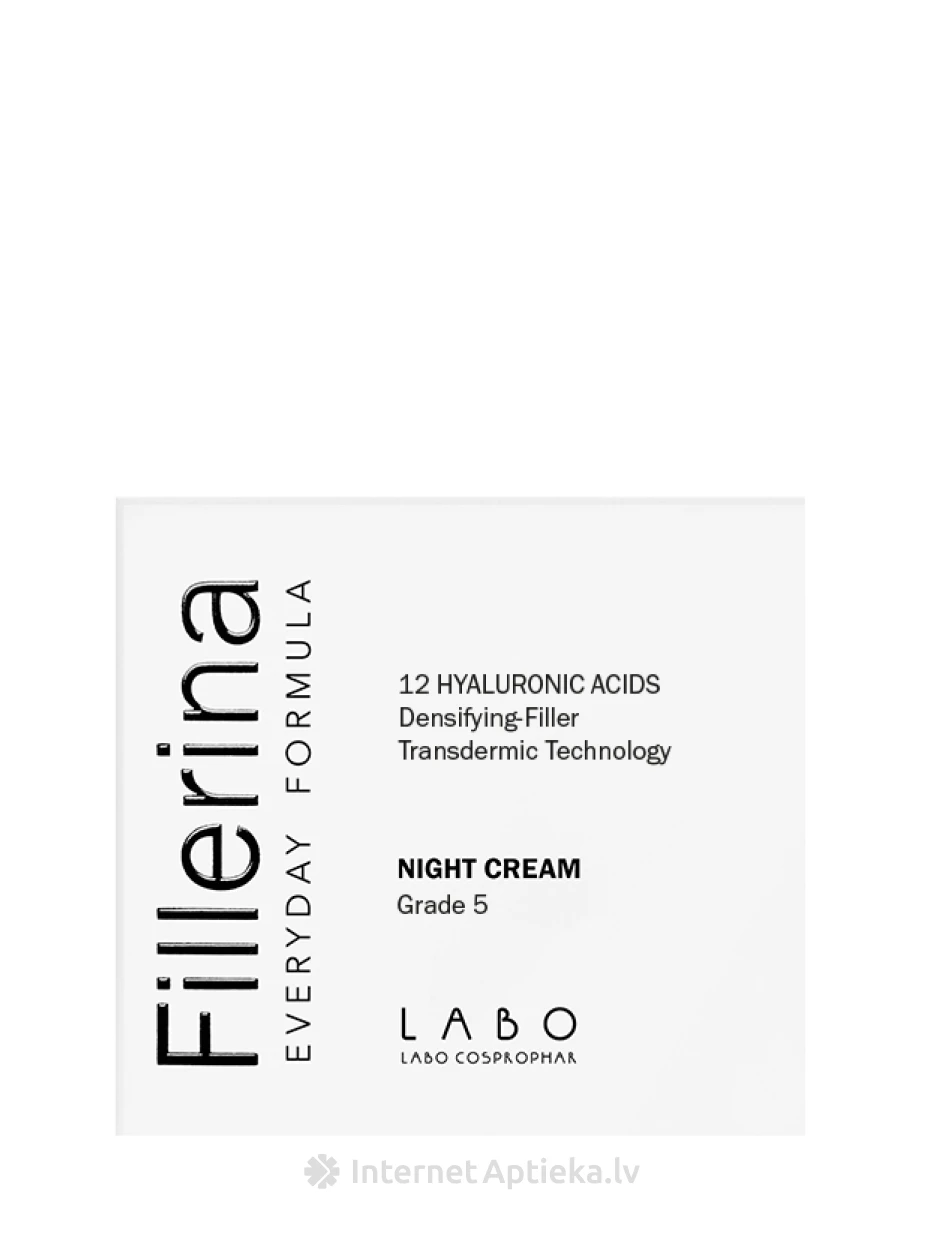 Fillerina EVERYDAY FORMULA Öökreem Intensiivsus 5, 50 ml | internetaptieka.lv