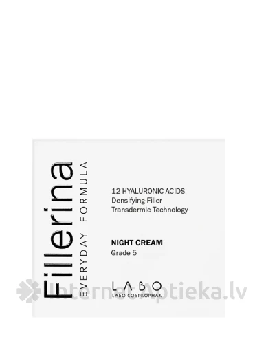 Fillerina EVERYDAY FORMULA Nakts krēms Intensitāte 5, 50 ml | internetaptieka.lv