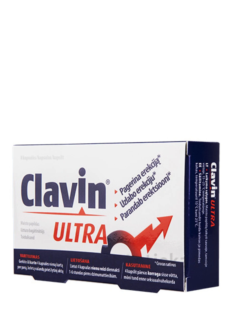 Clavin Ultra, 8 kapslit | internetaptieka.lv