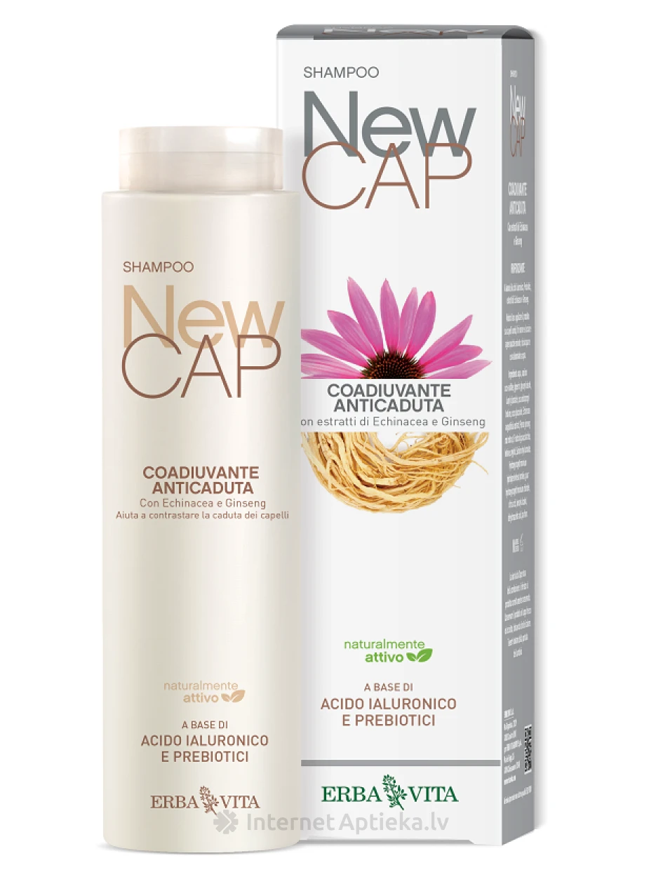 ERBA VITA, NEWCAP ANTICADUTA ŠAMPŪNS, 250 ML | internetaptieka.lv