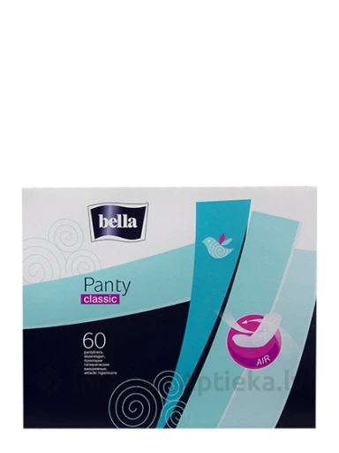 Bella Panty Classic на каждый день, 60 гигиенических прокладок | internetaptieka.lv