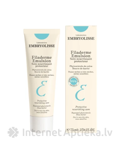 EMBRYOLISSE Filaderme Emulsion toitev ja rahustav näoemulsioon, 75 ml | internetaptieka.lv
