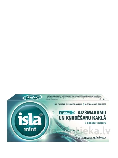 ISLA Mint, 30 pastilli | internetaptieka.lv