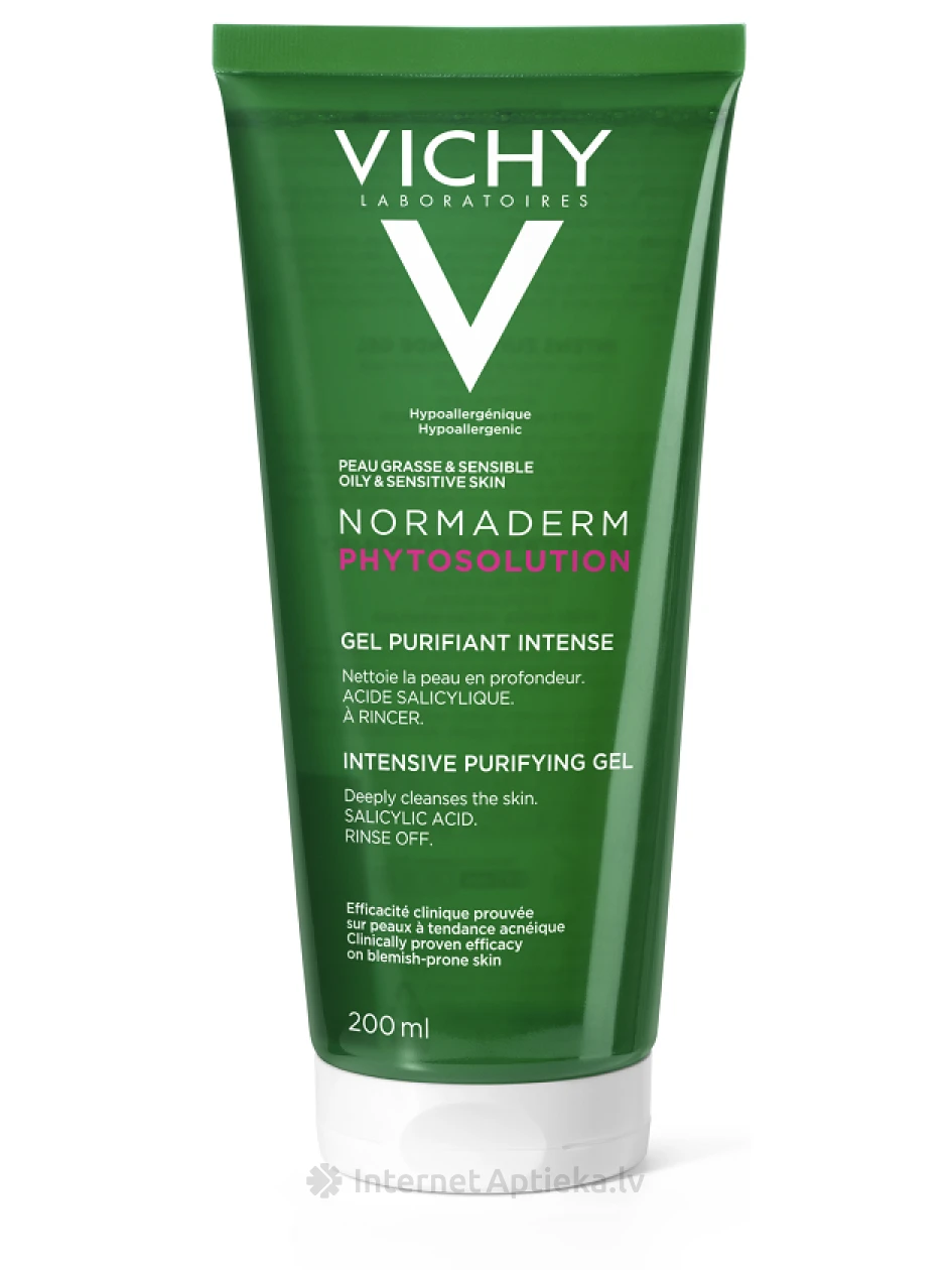 Vichy NORMADERM attīrošā želeja, 200 ml | internetaptieka.lv